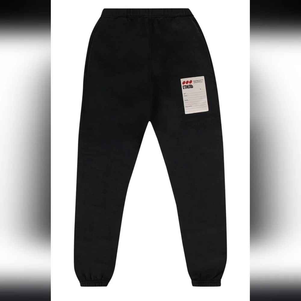 Heron Preston stick label sweatpants off black size S BNWT